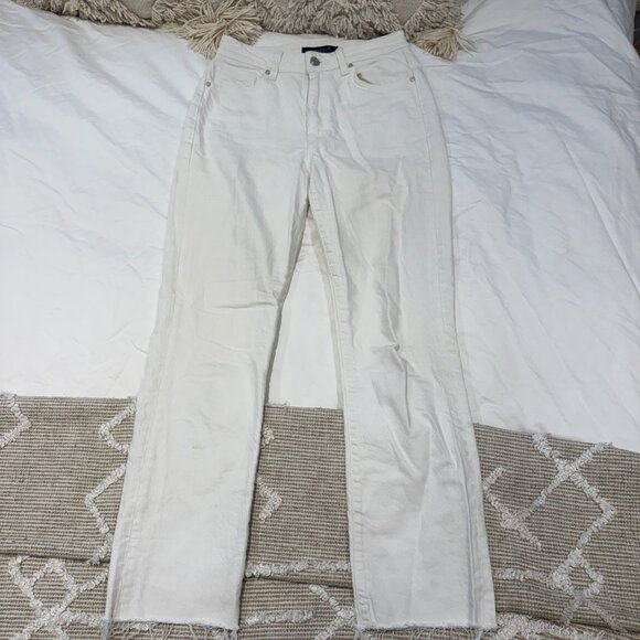 Mavi White Cropped Jeans - Picture 4 of 4